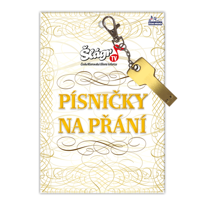 Písničky na přání - záznam pořadu 1 USB klíč