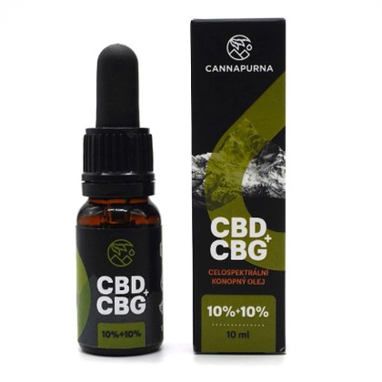 CBG konopný olej 10 % full spectrum
