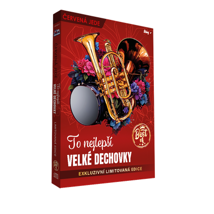 Červená edice - Velké dechovky 1CD