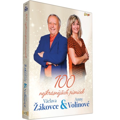 100 nejkrásnějších písniček Václava Žákovce a Anny Volínové